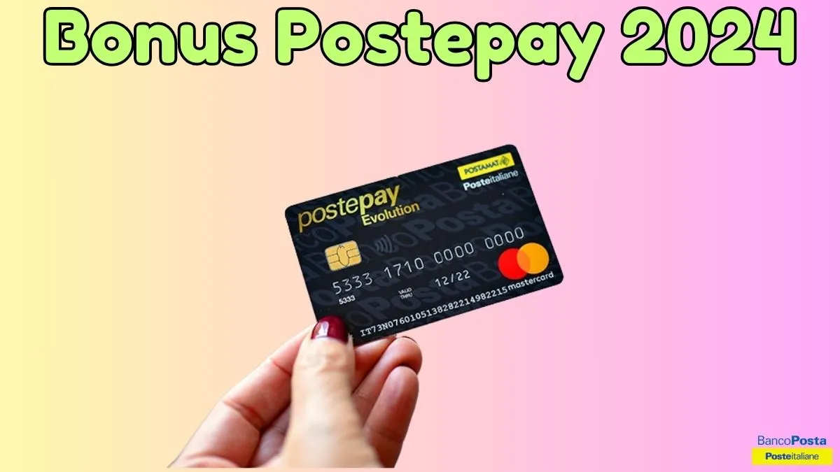 Bonus Postepay 2024