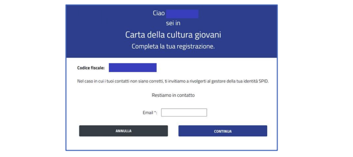 Carta Cultura giovani 2025